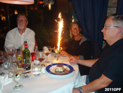 Birthday celebration at El Carnicero