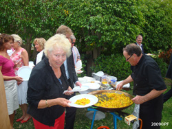 Guests were offered, among others, a delicious paella