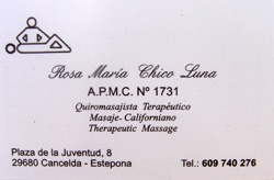 Rosa Maria's contact information