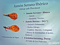 Iberico heter den mest exklusiva skinkan
