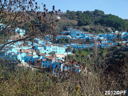 View over the Smurf Village