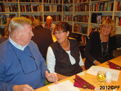 Among the guests: Leif, Marianne and Karin
